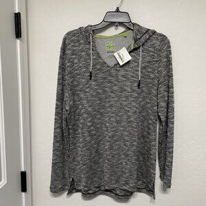 imove black and white Hoodie sweatshirt - Size Medium - Retail $74 - New w/Tags